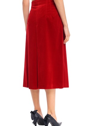 Красные брюки MAX MARA: фото 6 - Invogue